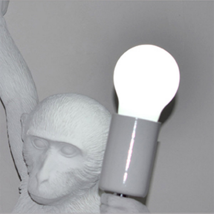 Бра Monkey Wall Lamp White правая в стиле Seletti