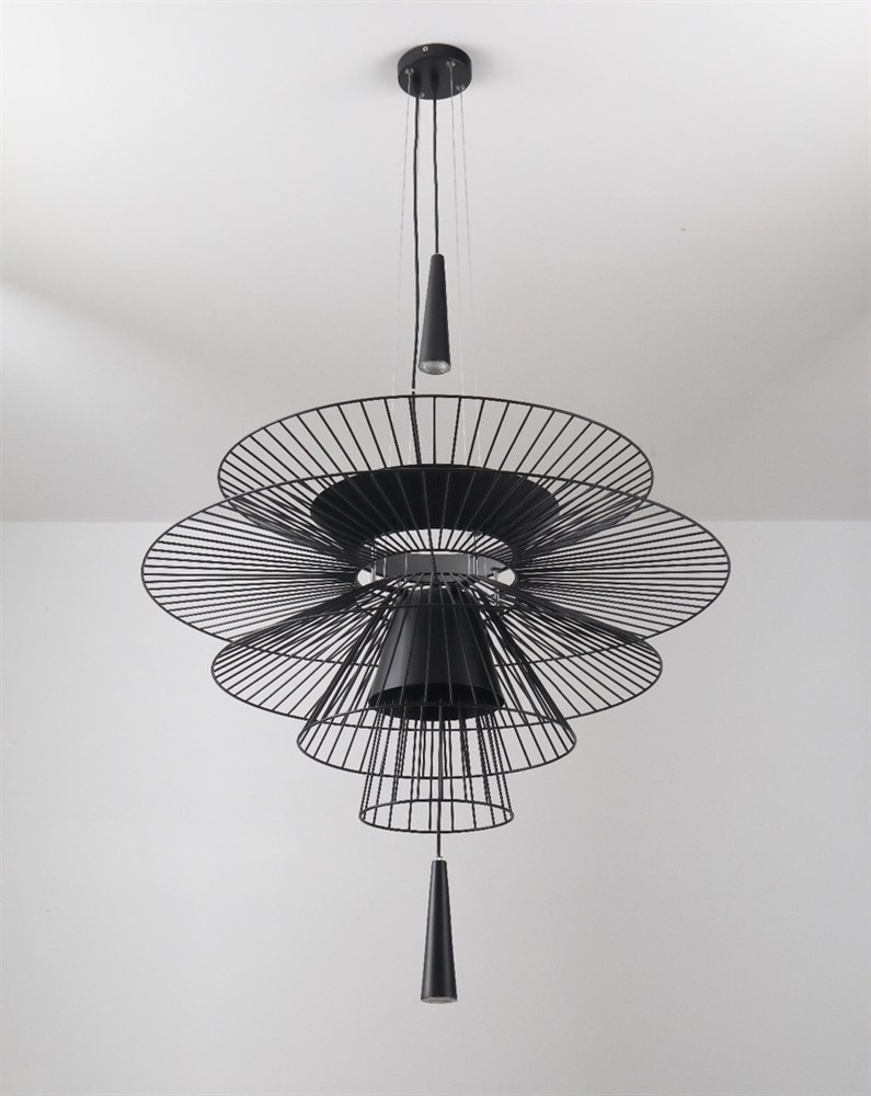 Люстра Gravity in Forestier Style L Black