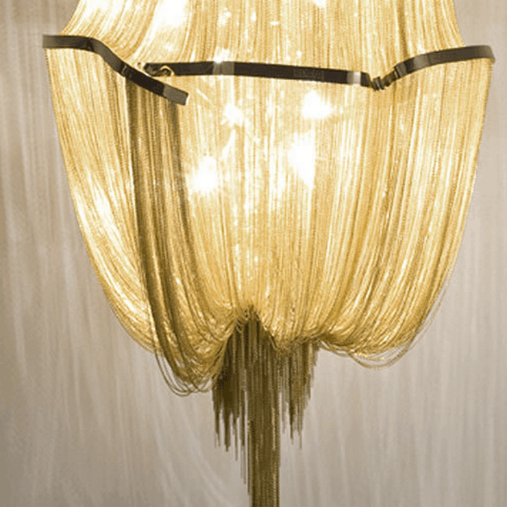 Люстра Atlantis A13SD D50 Диаметр 50 см / Высота 110 см Золотой в стиле Terzani