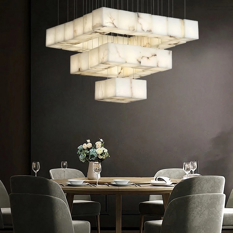 Каскадная люстра Marbel Cube