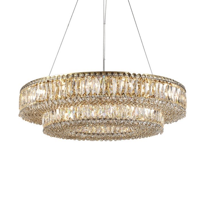 Люстра подвесная Portland D80 Gold