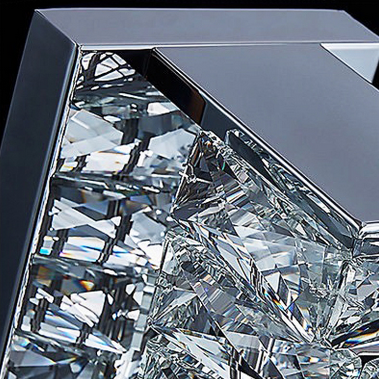 Бра Glissando хром