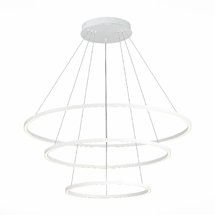 Светильник подвесной Function White D80 + D60 + D40 4000К (светит вниз)