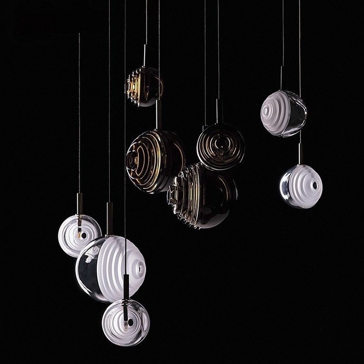 Каскадная люстра Dark & Bright stars