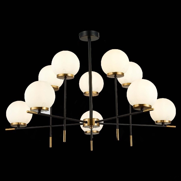 Люстра на штанге Milano Round 10