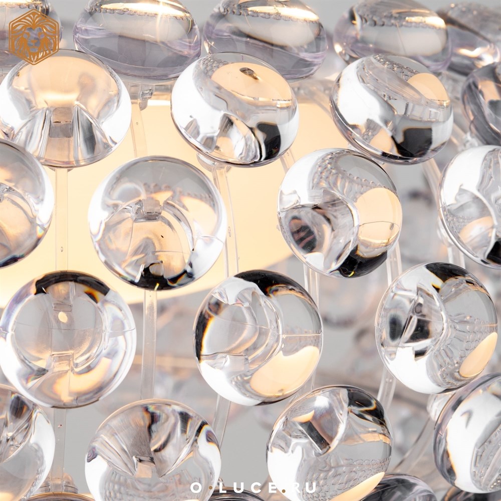 Лампа настольная Caboche Clear D50 в стиле Foscarini