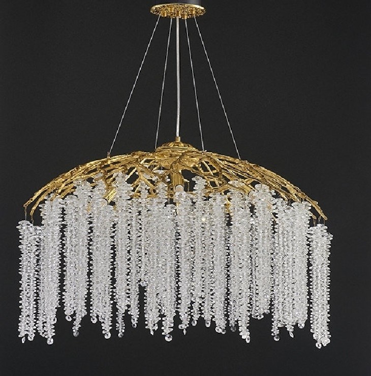 Люстра Sinfonia di Luce Gold Dome  D 100 см