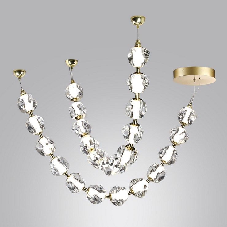 Люстра подвесная Iceberg L153 Gold