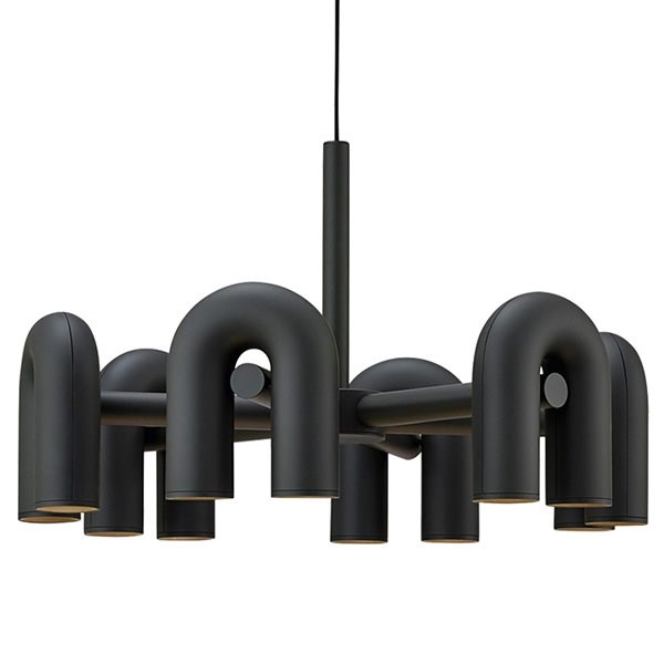 Люстра Cirkus Lamp в стиле AGO черный