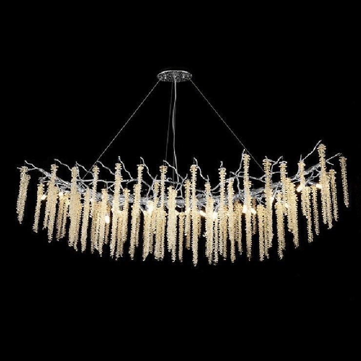 Люстра Sinfonia di Luce Silver Arco  L 160 см