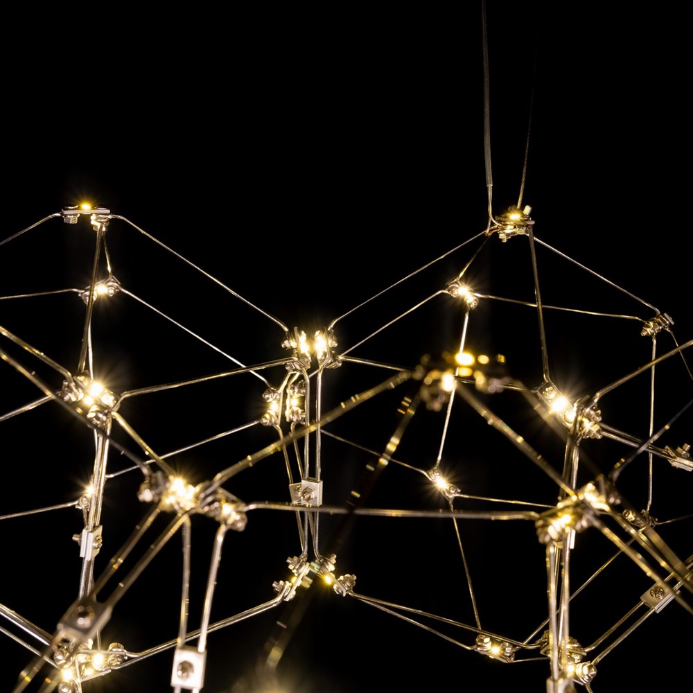 Люстра Bjork small круглая без вставок (сегмент 20*20 см)