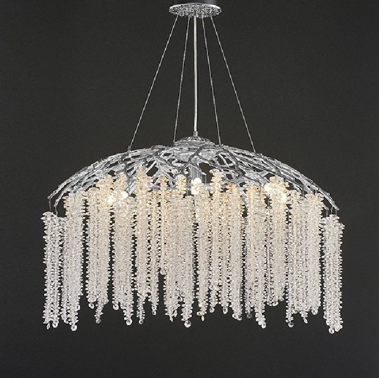 Люстра Sinfonia di Luce Silver Dome D 100 см