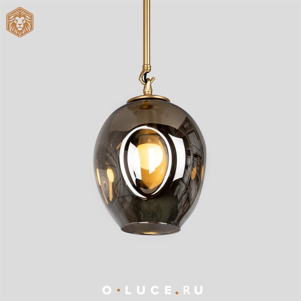 Светильник Branching Bubbles One Gold в стиле Lindsey Adelman