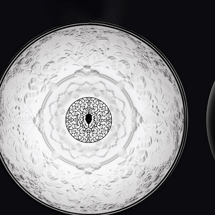 Светильник  Skygarden Black D40 в стиле Flos