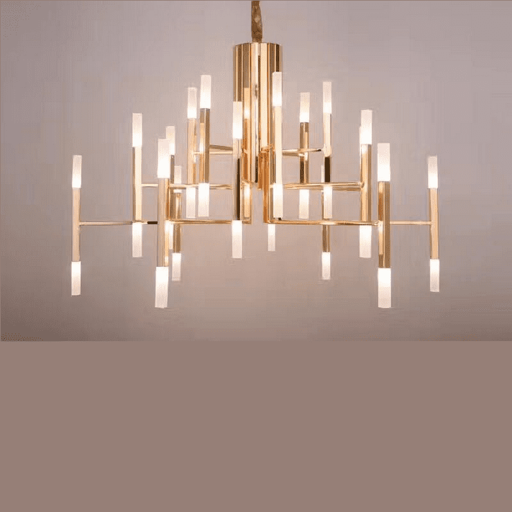 Люстра The Light 36 золотой