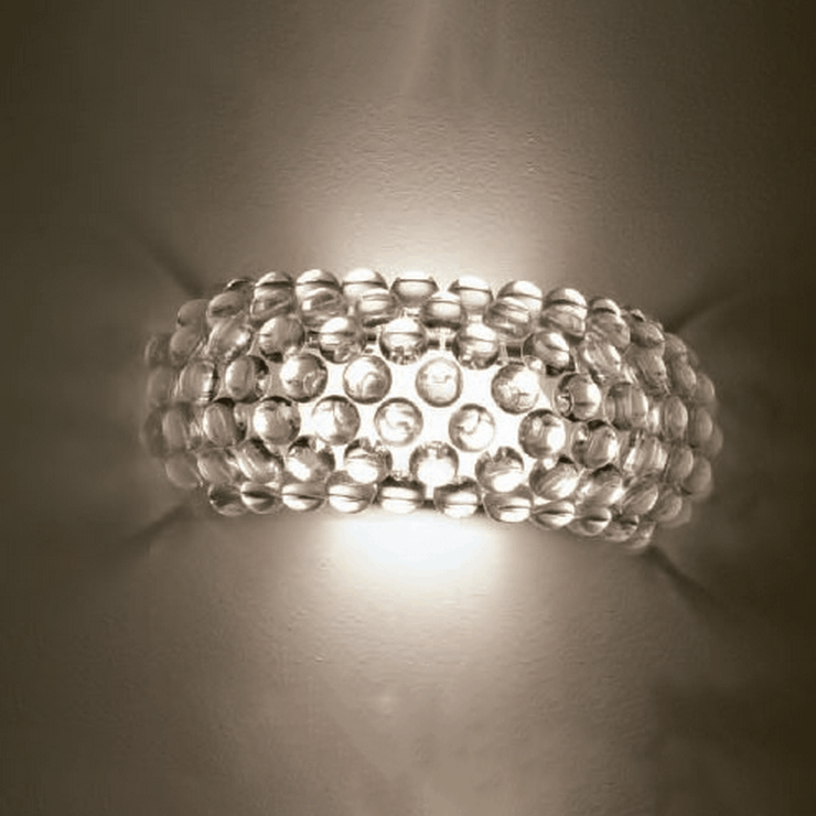 Бра Caboche Clear, шт в стиле Foscarini