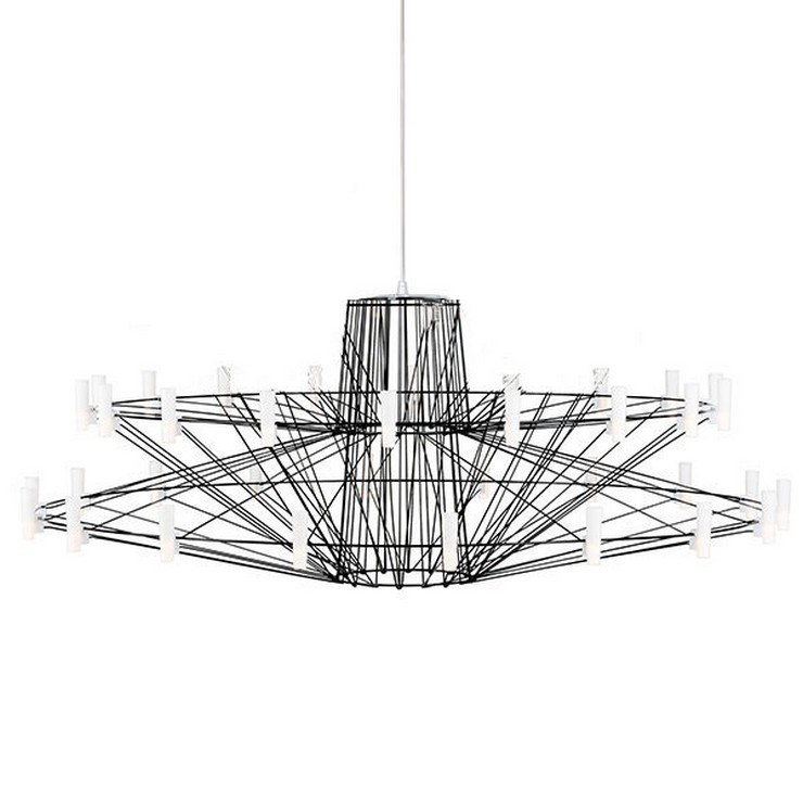 Люстра Coppelia Small D100 Black в стиле Moooi