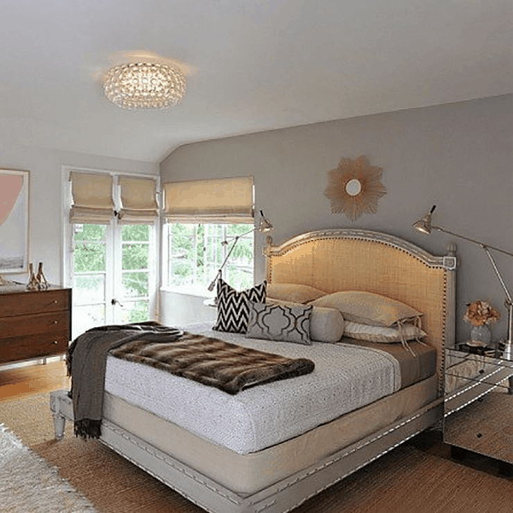 Люстра  потолочная Caboche Clear D35 в стиле Foscarini