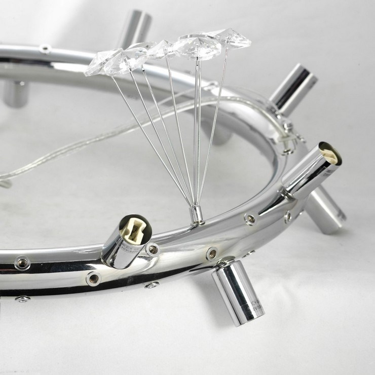 Люстра Dandelion type C circle chrome D75