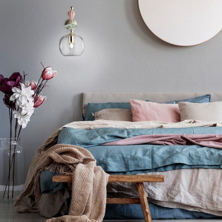Бра Caramelle D17 Pink