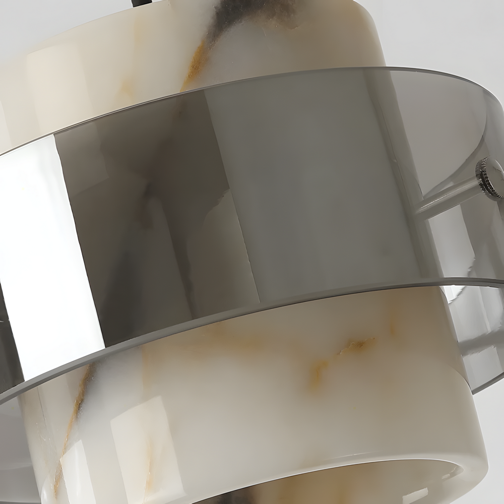 Светильник из мрамора Iris D13