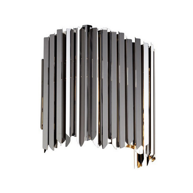 Бра Facet Chrome Gold в стиле Tom Kirk