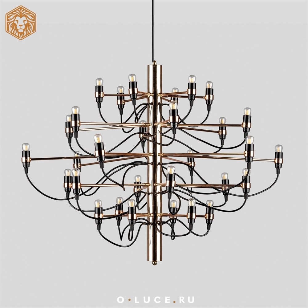 Люстра 2097 50 Gold в стиле Flos