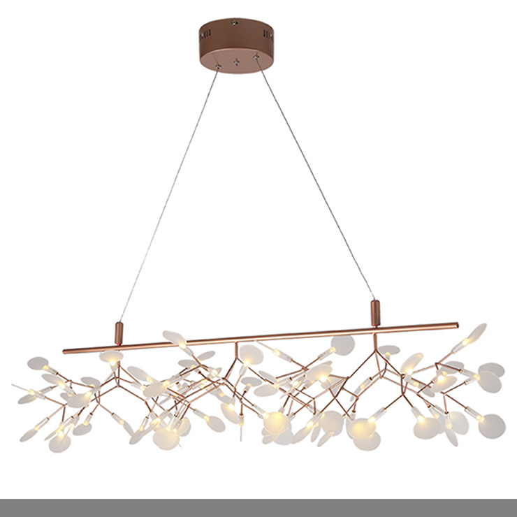 Люстра Heracleum Endless Single  медный в стиле Moooi