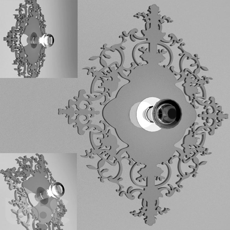 Бра  Josephine 5D  Зеркальная в стиле Ligne Roset