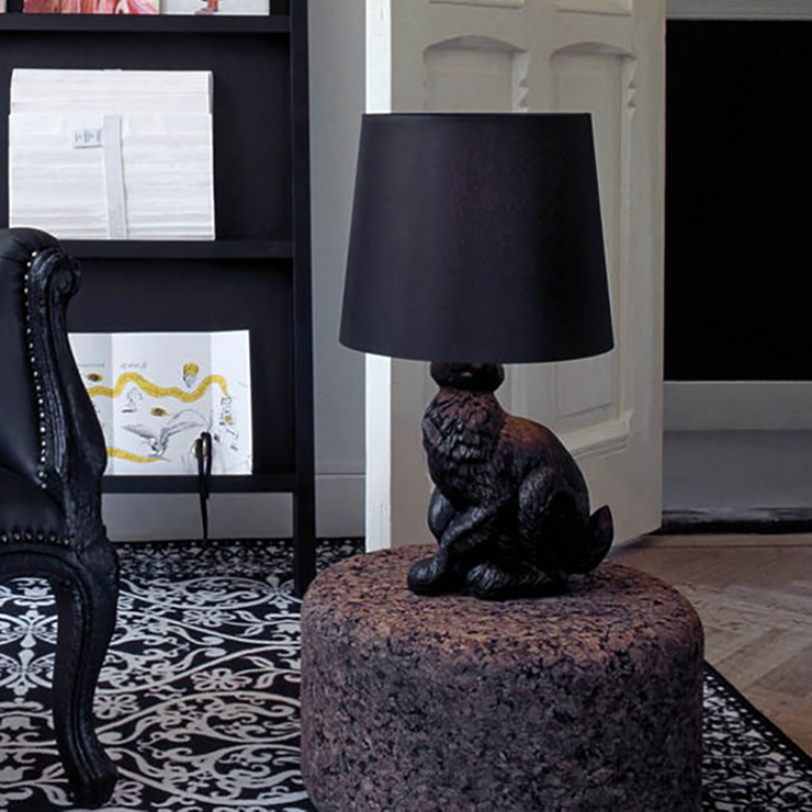 Лампа настольная Rabbit  Front Черный