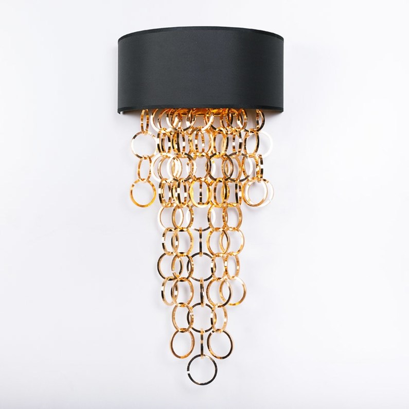 Бра Sigma Z538  Черный/Золотой, шт