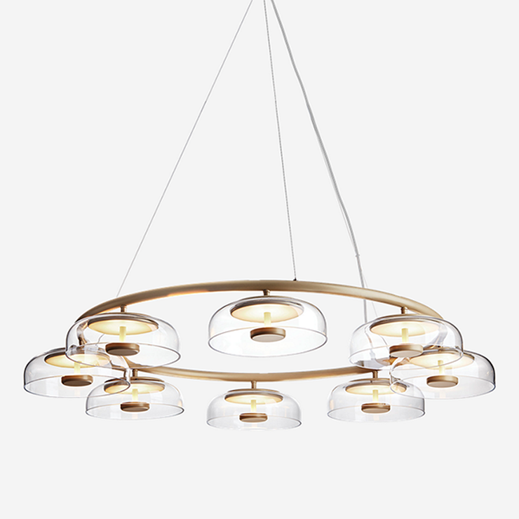 Люстра Blossi 8 в стиле Noura