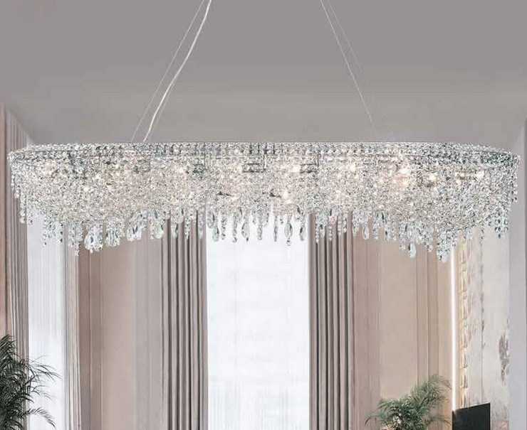 Люстра подвесная San Antonio L120 Nickel