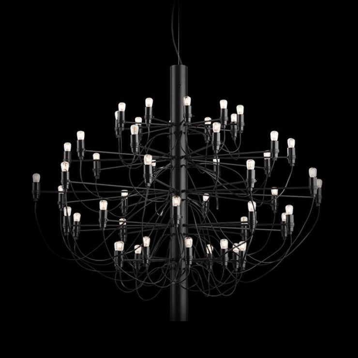 Люстра 2097 50 Black в стиле Flos