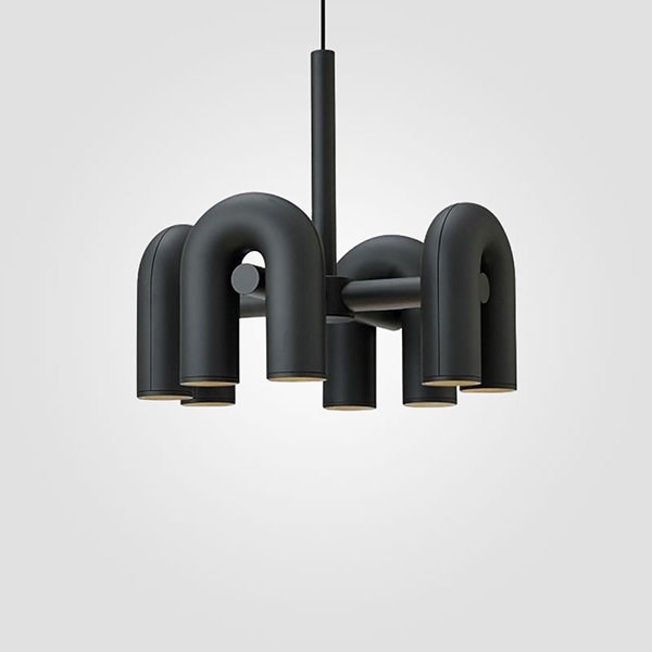 Люстра Cirkus Wall Lamp в стиле AGO черный