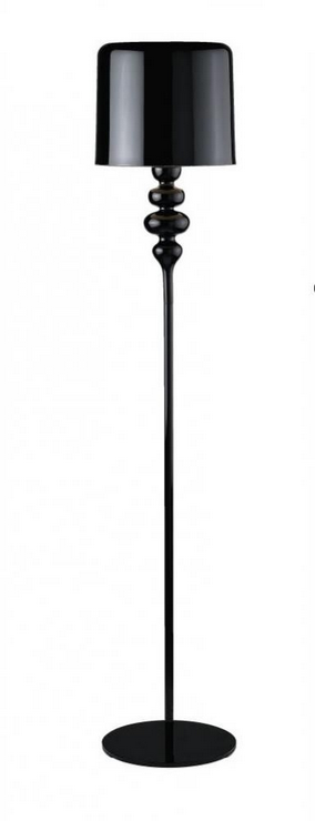 Торшер Eva STL3+1 Черный в стиле Maciera