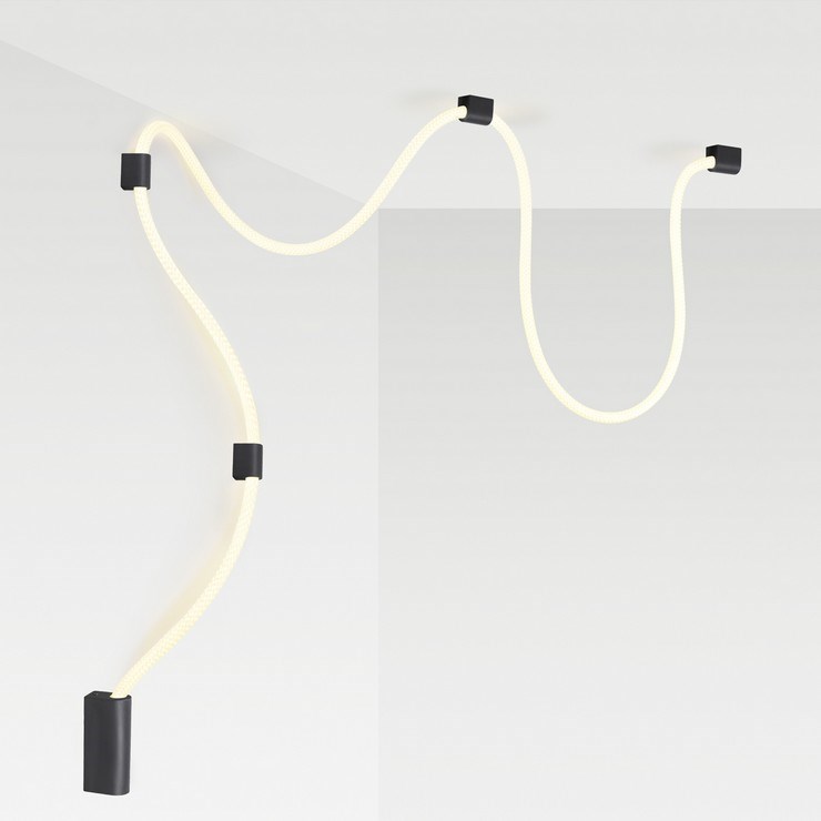 Светильник настенно потолочный Tracer Bar  L322 Black