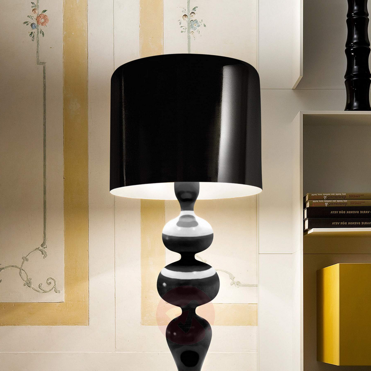 Торшер Eva STL3+1 Черный в стиле Maciera