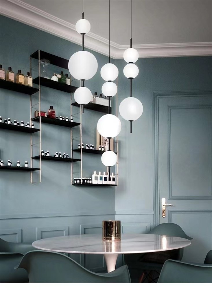 Светильник подвесной Pearls Endless 4 в стиле Formagenda