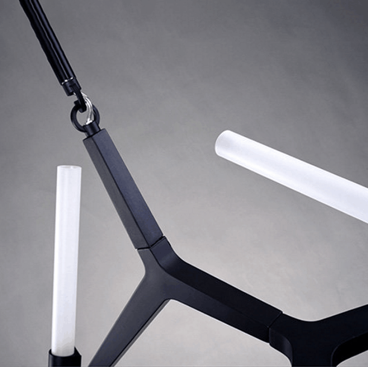 Люстра Agnes 18 Black в стиле Lindsey Adelman