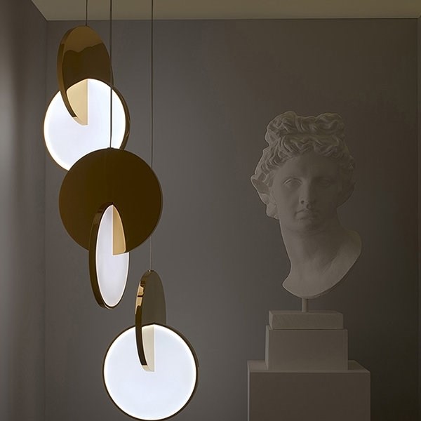 Люстра Eclipse Chandelier Gold