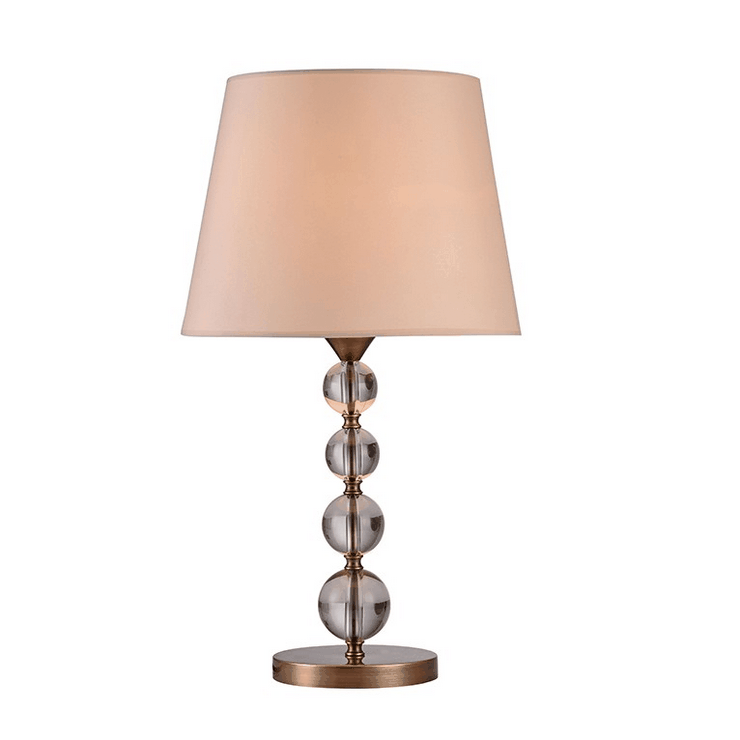 Настольная лампа Detroit Black brass БЕЗ АБАЖУРОВ