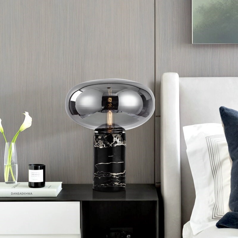 Настольная лампа Fungi 2 Smoke