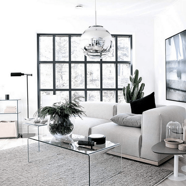 Светильник Mirror Ball D20 в стиле Tom Dixon