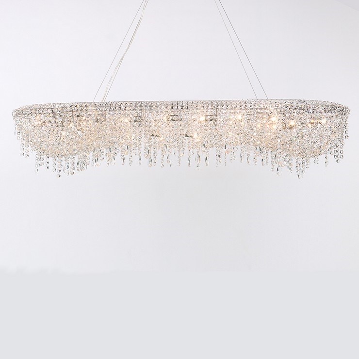 Люстра подвесная San Antonio L120 Nickel