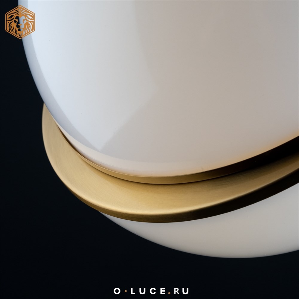 Светильник Crescent Chandelier 3 Gold в стиле Lee Broom