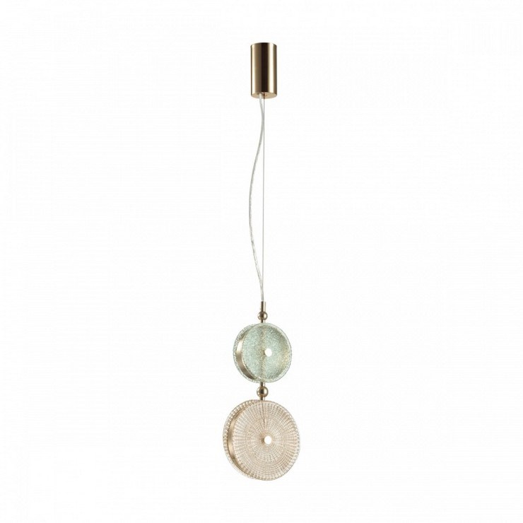 Светильник подвесной Lolly Pop Gold green/yellow