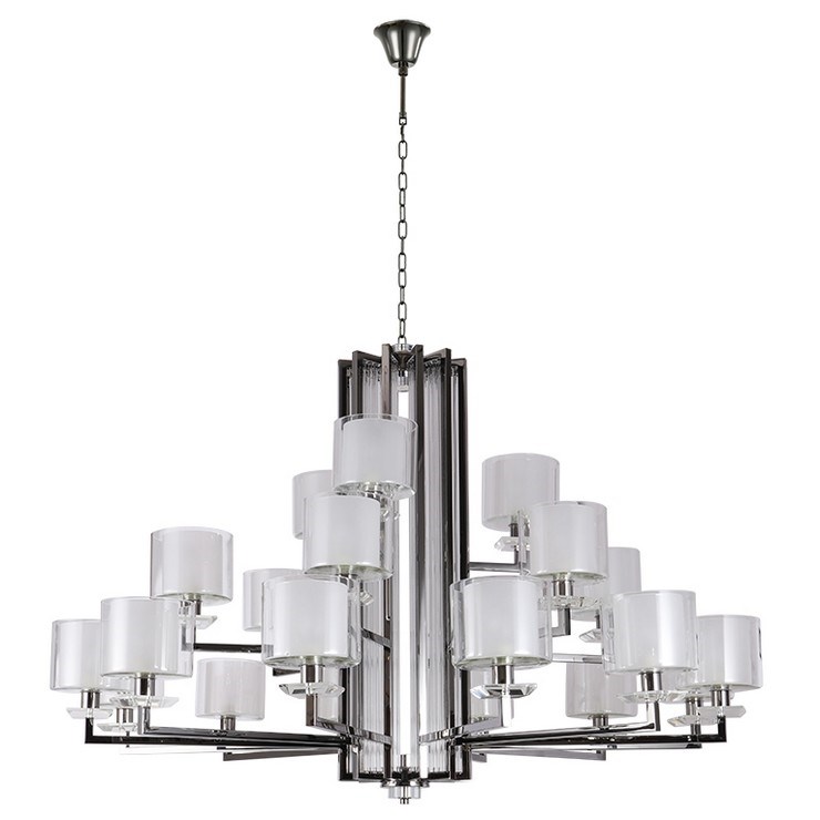 Люстра подвесная Pittsburgh D130 Black glossy