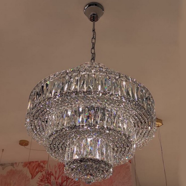 Люстра подвесная Portland D56 Chrome