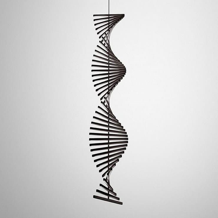 Люстра Rhythm Vertical 119 в стиле Vibia